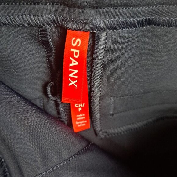 SPANX Supersmooth™ PerfectFit Ponte Slim Straight Pant Black Size SP - Picture 6 of 9
